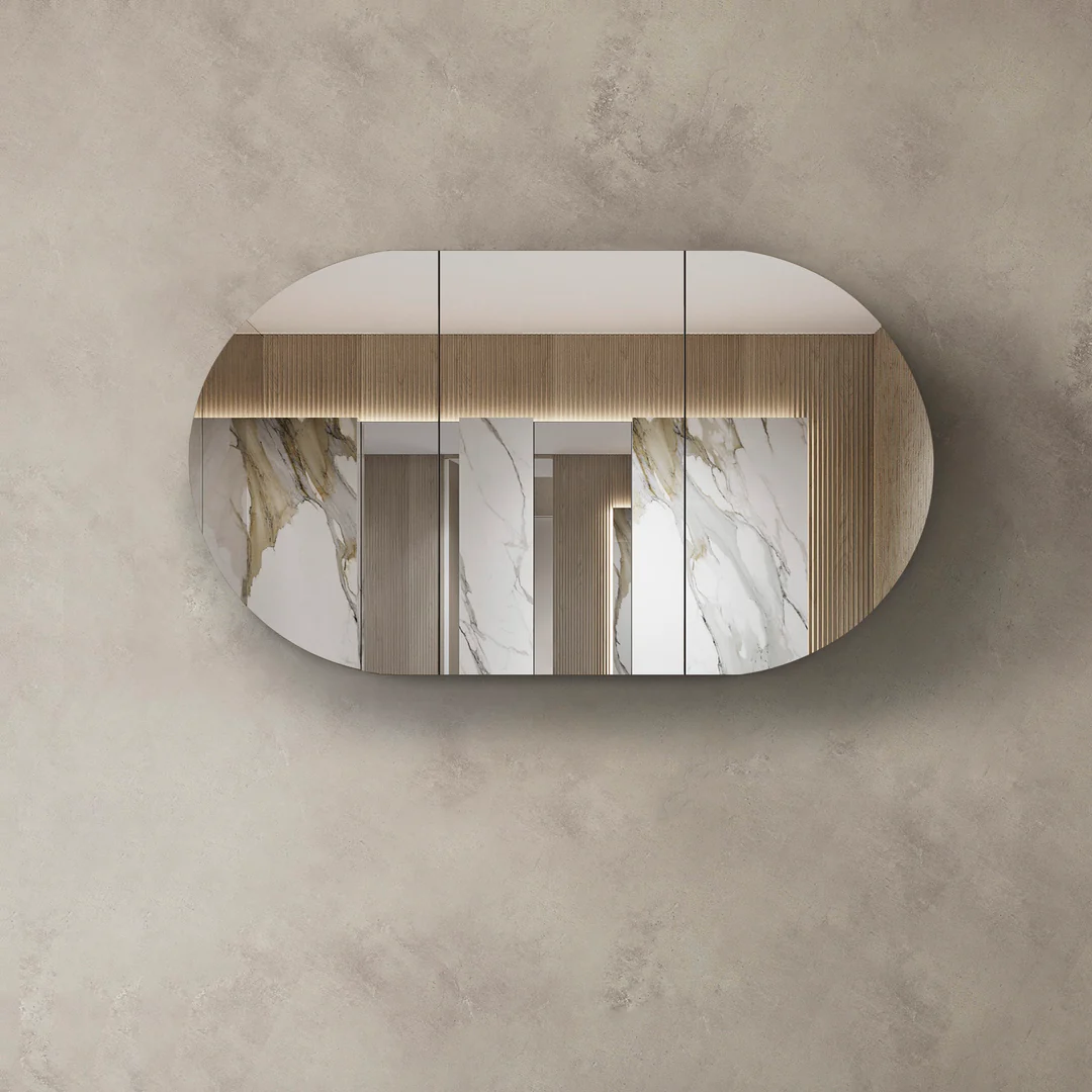 Otti Bondi 1500X900 Shaving Cabinet Natural Oak - Image 2