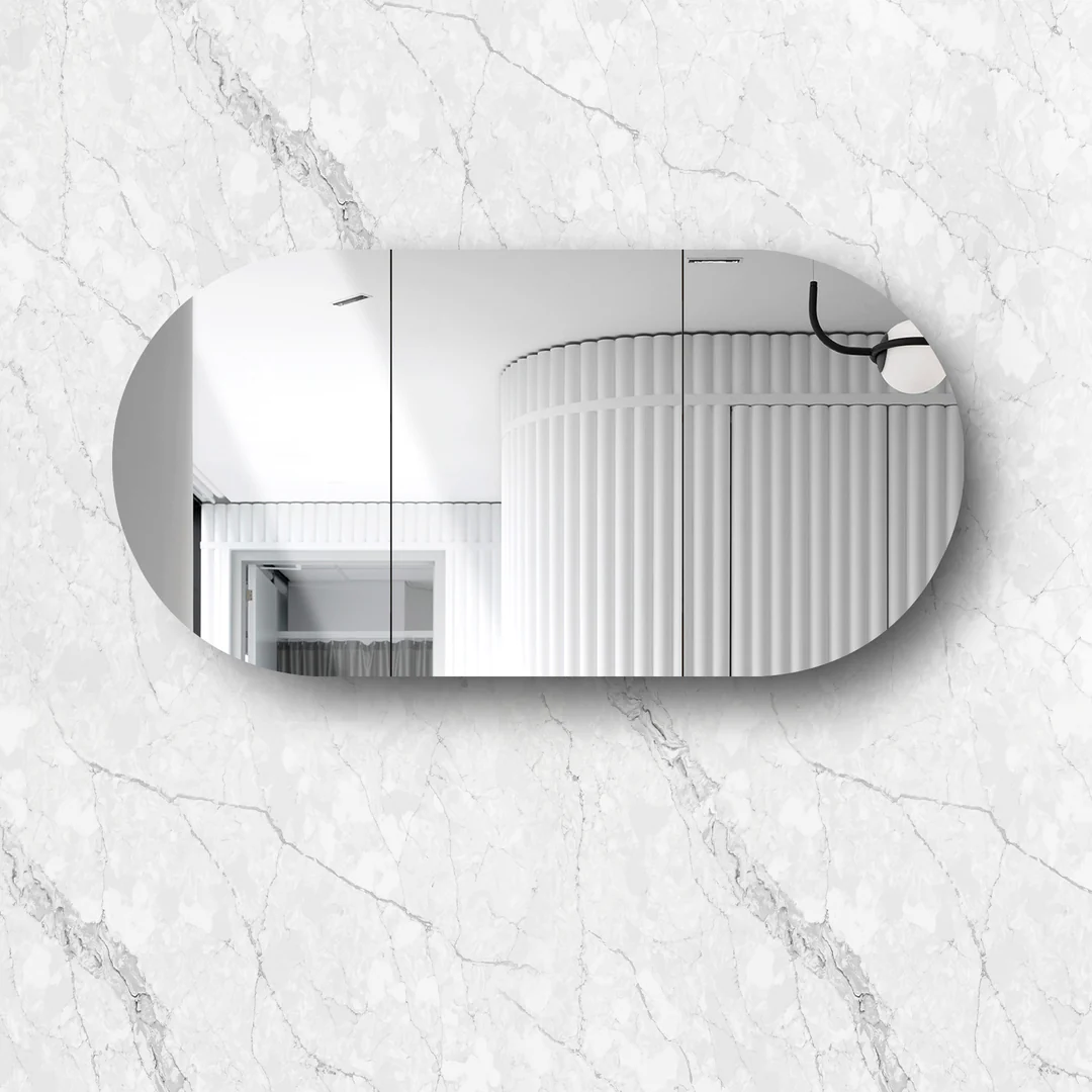 Otti Bondi 1800X900 Shaving Cabinet Satin White - Image 2