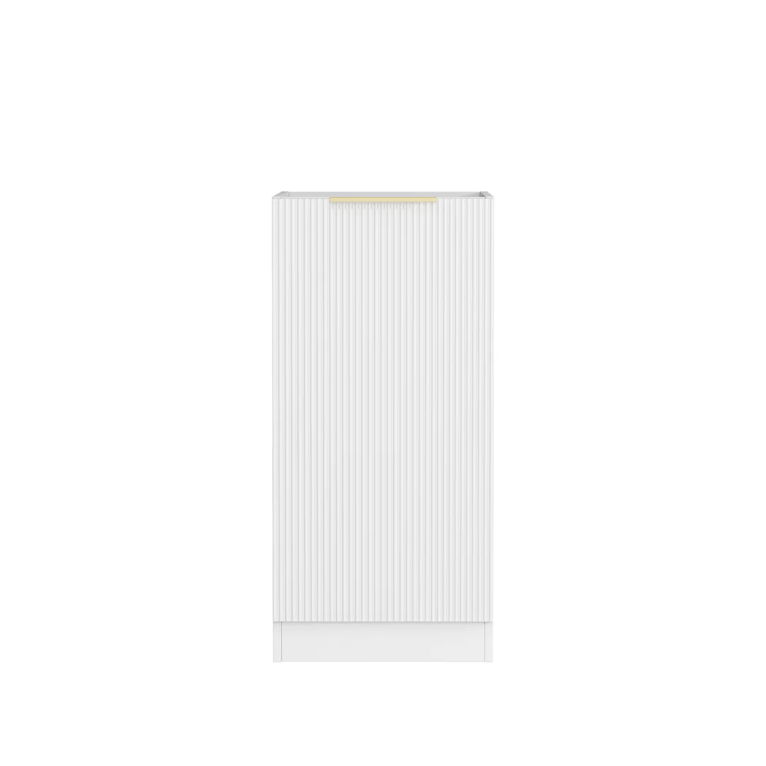OTTI BONDI LAUNDRY BASE CABINET WITH INTERNAL DRAWER MATTE WHITE 415 - Image 2