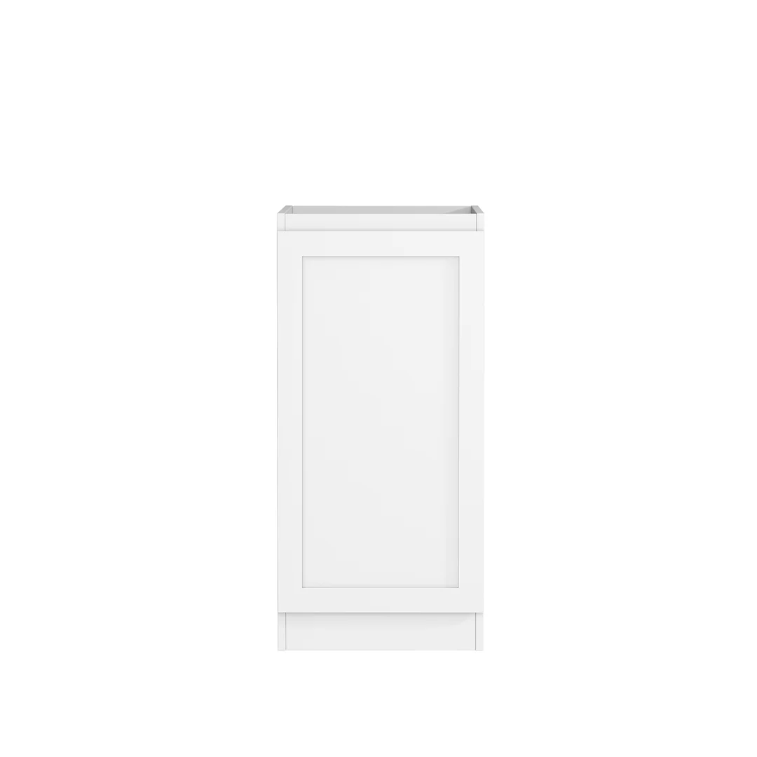 Otti Hampton Laundry Base Cabinet With Internal Drawer Matte White 415