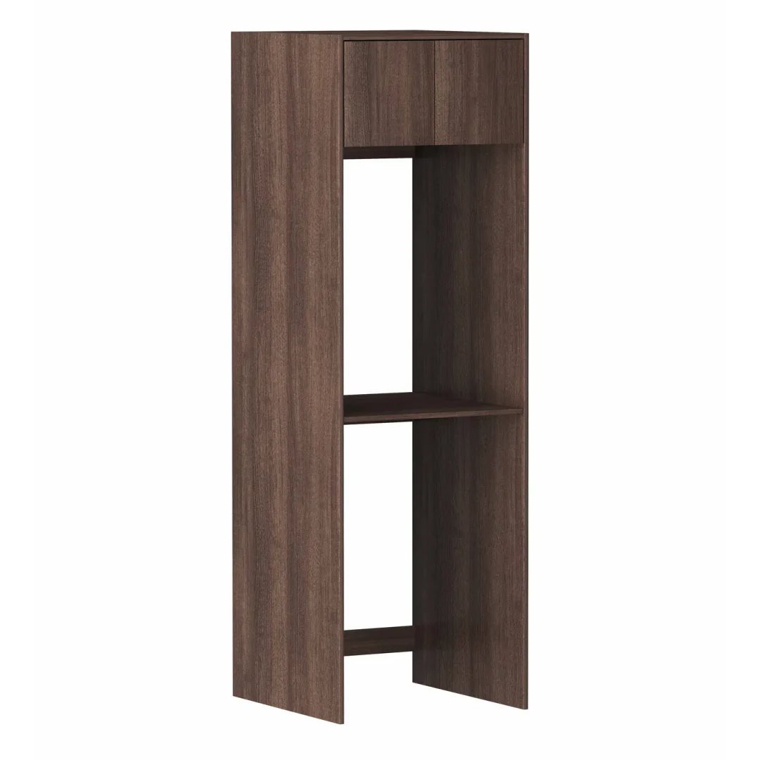 Otti Havana Laundry 2100 Sable Walnut Fluted Tall Washing Machine Cabinet - Image 3