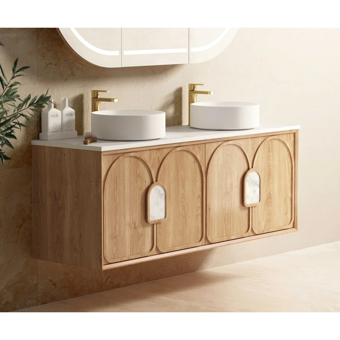 Otti Laguna Mk Ii 1500 Natural Woodland Oak Wall Hung Cabinet Only - Image 3