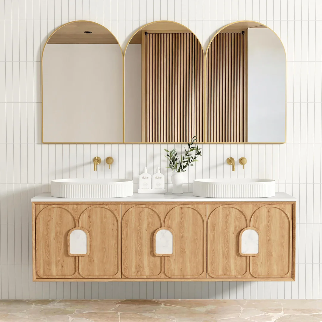 Otti Laguna Mk Ii 1800 Natural Woodland Oak Wall Hung Cabinet Only