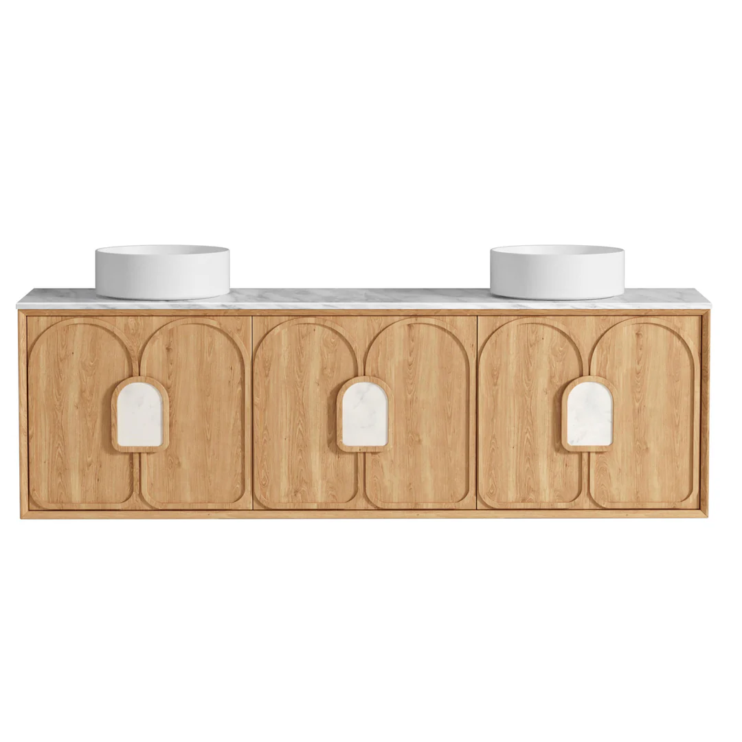 Otti Laguna Mk Ii 1800 Natural Woodland Oak Wall Hung Cabinet Only - Image 4