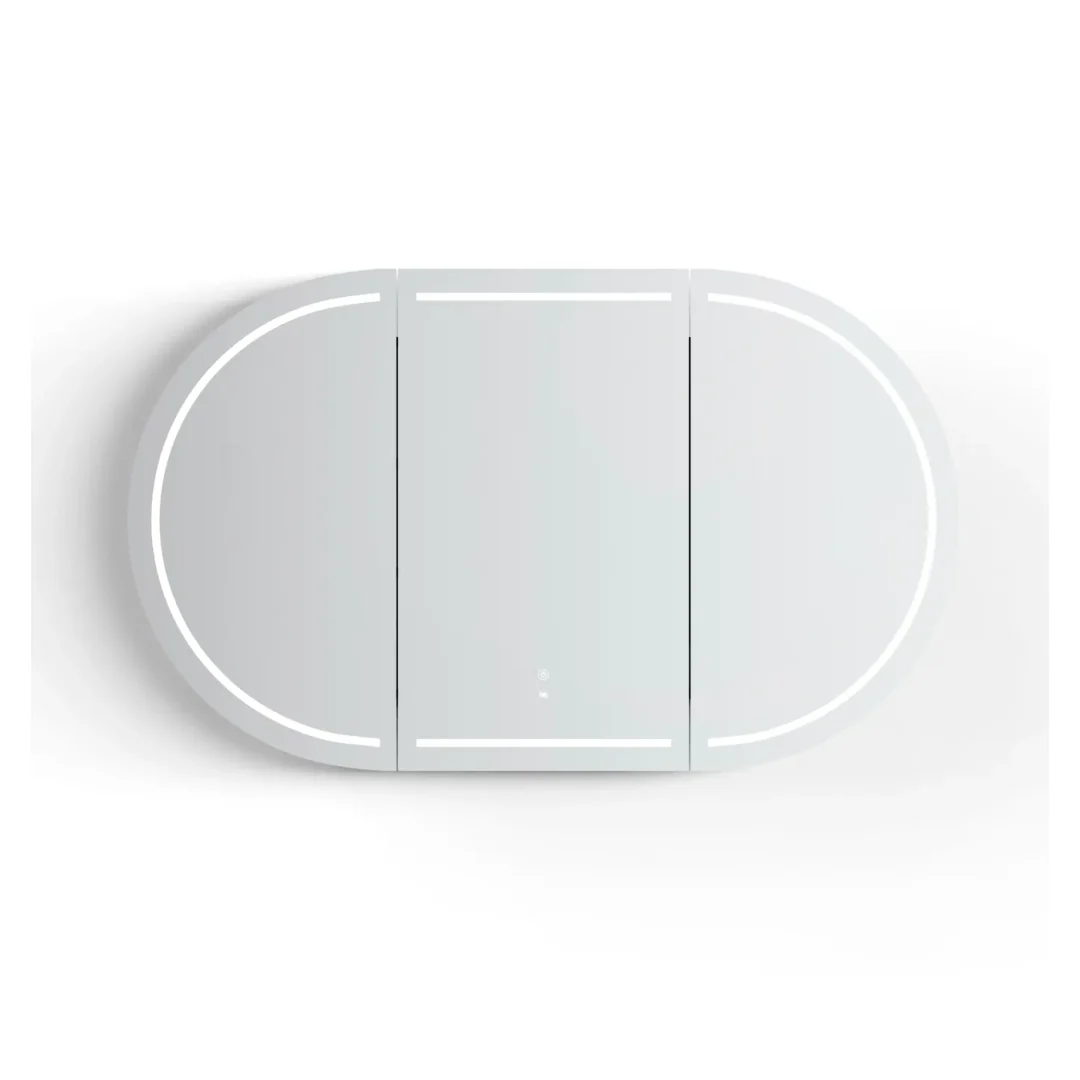 Otti Led Bondi 1800X900 Woodland Oak Shaving Cabinet - Premium Edition - Image 2