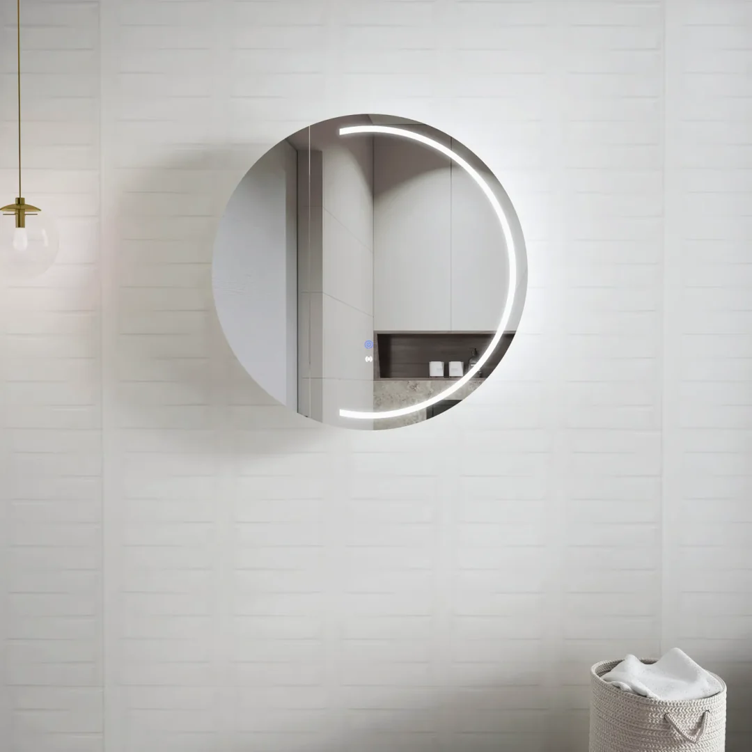 Otti Led London 800Mm White Shaving Cabinet - Premium Edition - Image 3