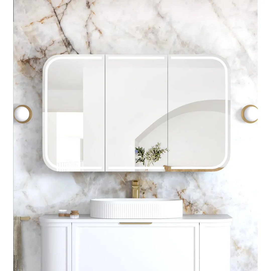 Otti Led Newport 1200X750 White Shaving Cabinet - Premium Edition - Image 3