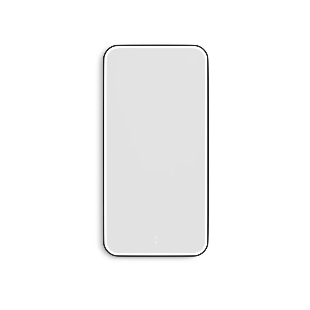 Otti Led Newport 1500X750 Black Metal Frame Mirror - Image 4