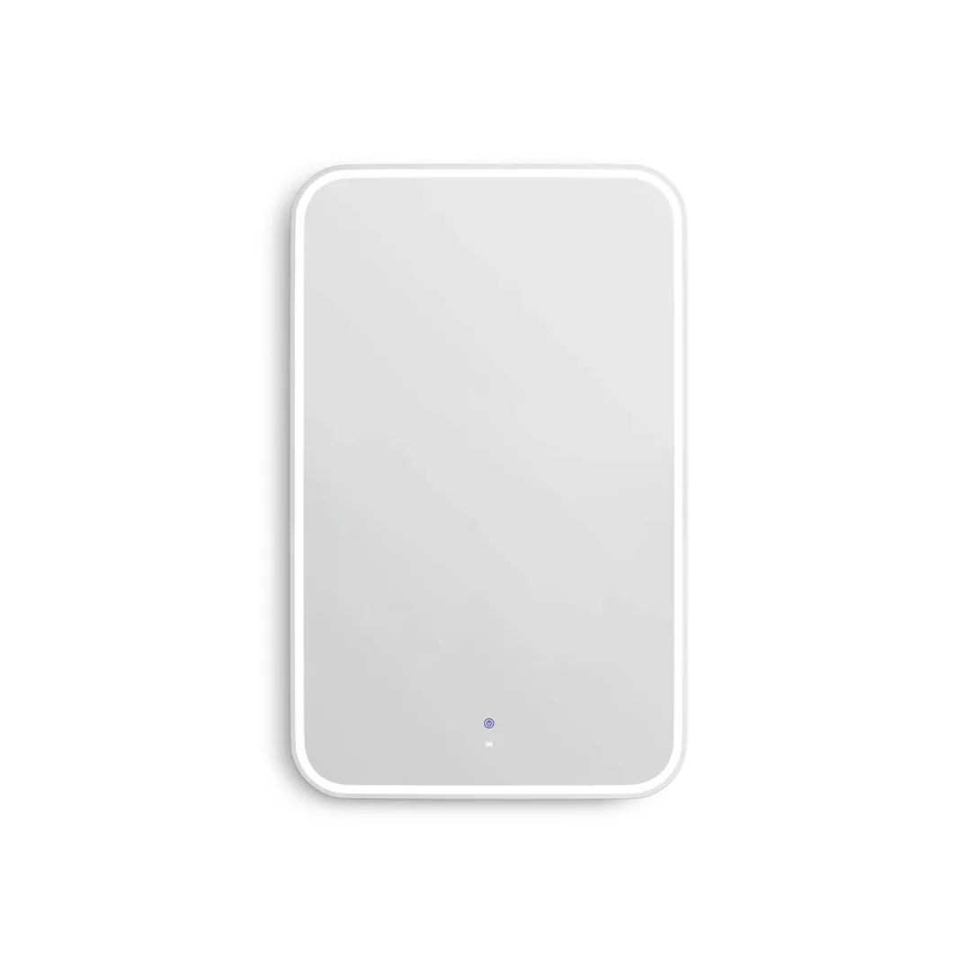 Otti Led Newport 900X600 White Metal Frame Mirror - Image 3
