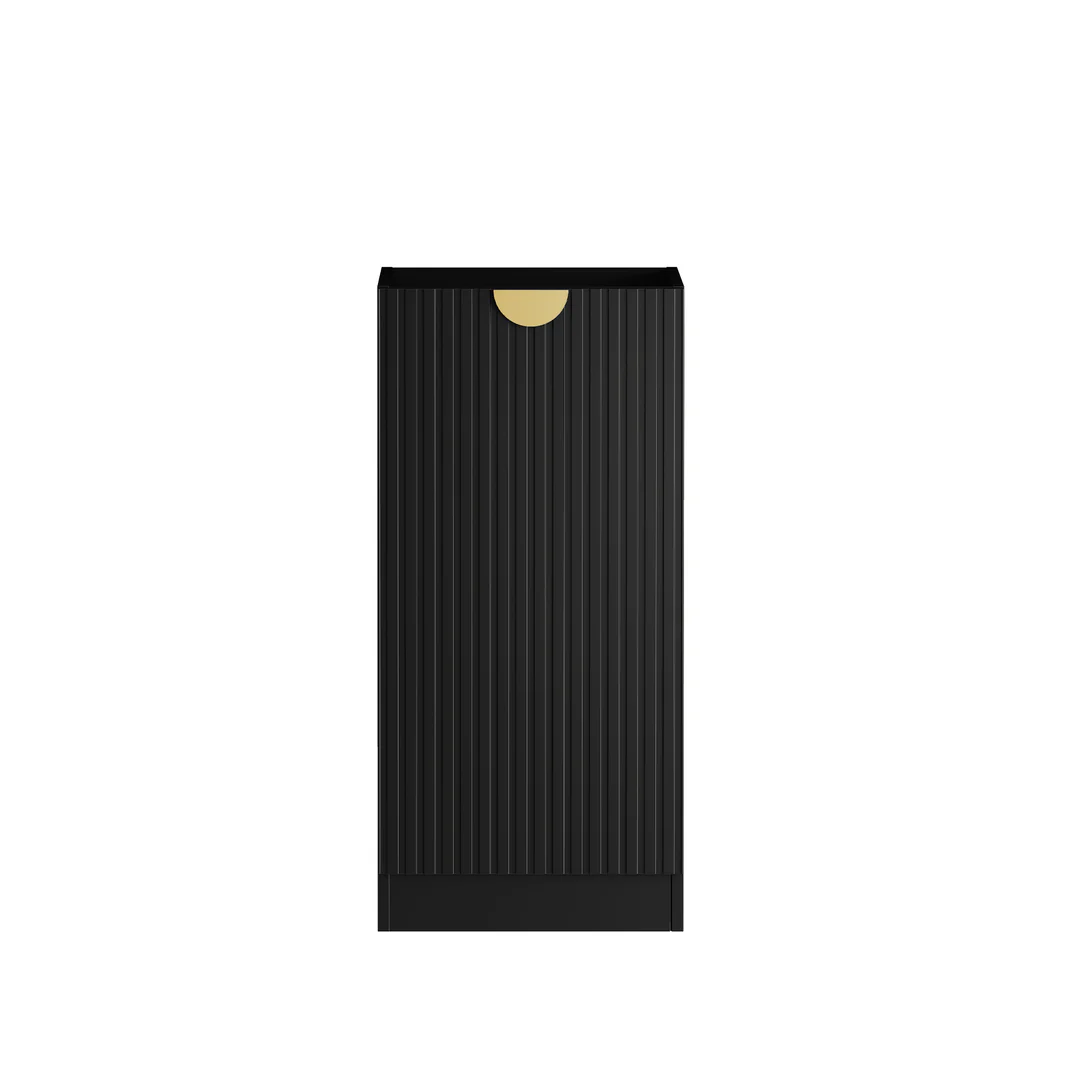 Otti Marlo Laundry Base Cabinet With Internal Drawer Matte Black 415 - Image 2