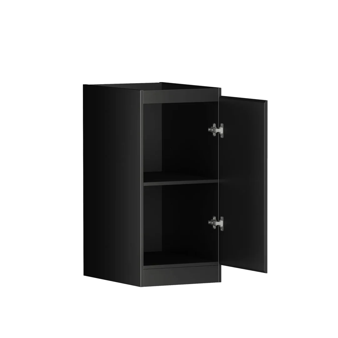 Otti Mini Laundry 430Mm Hampshire Black With Pure White Top - Image 4