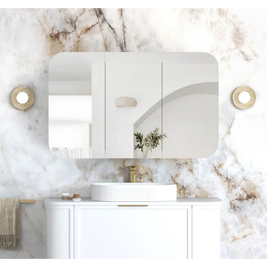 Otti Newport 1200X750 White Shaving Cabinet - Image 3