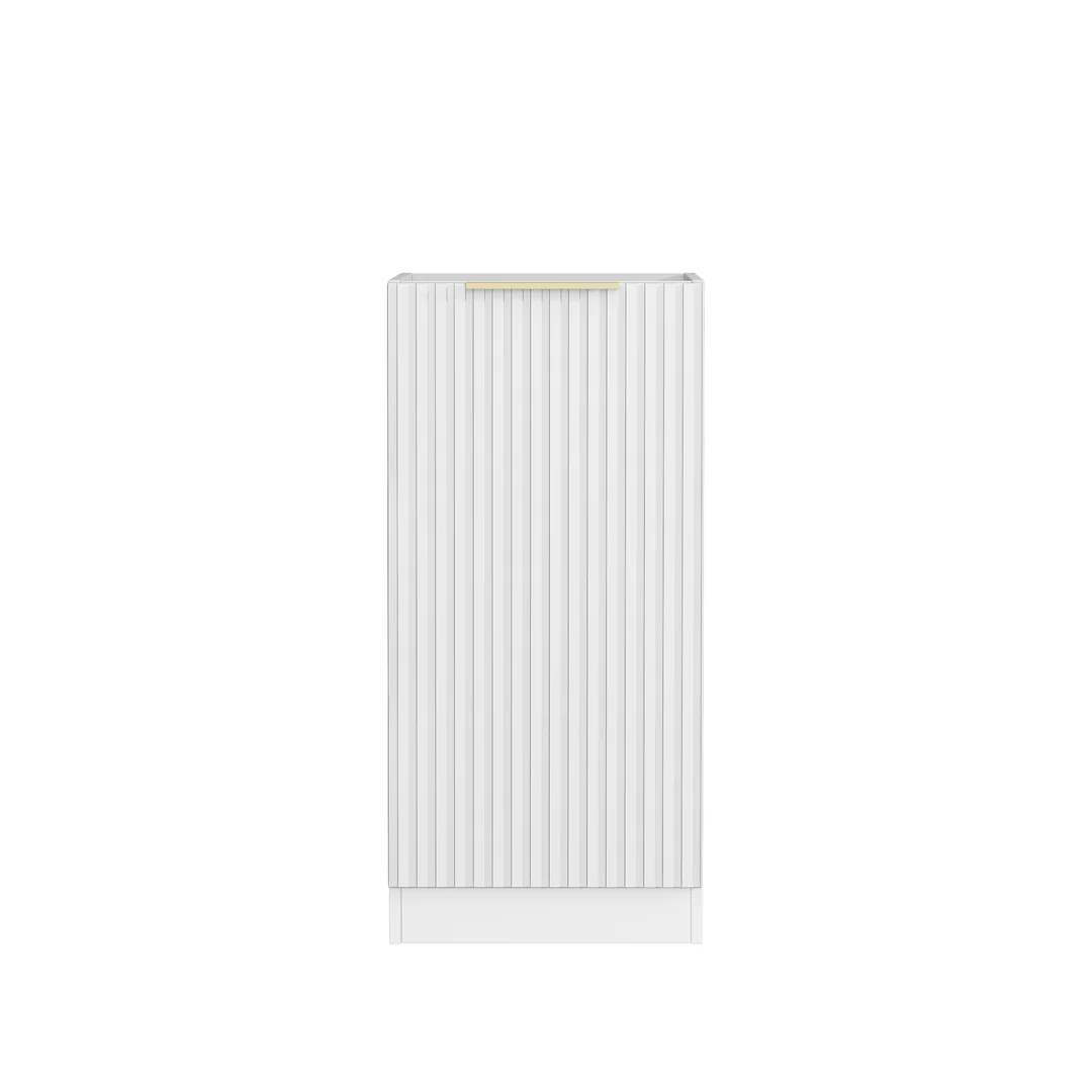 Otti Noosa Laundry Base Cabinet With Internal Drawer Matte White 415