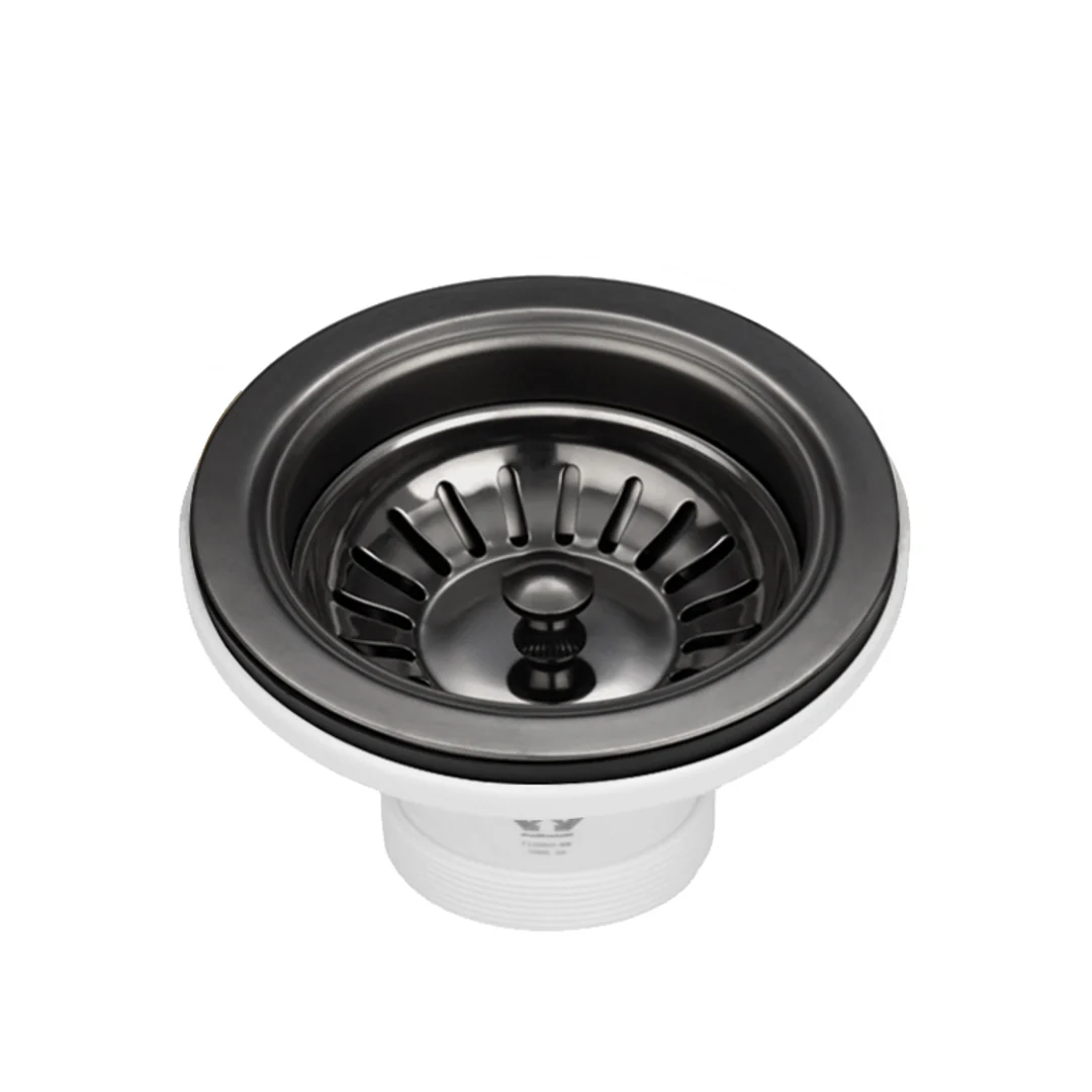 Otti Sink Basket Waste Gun Metal