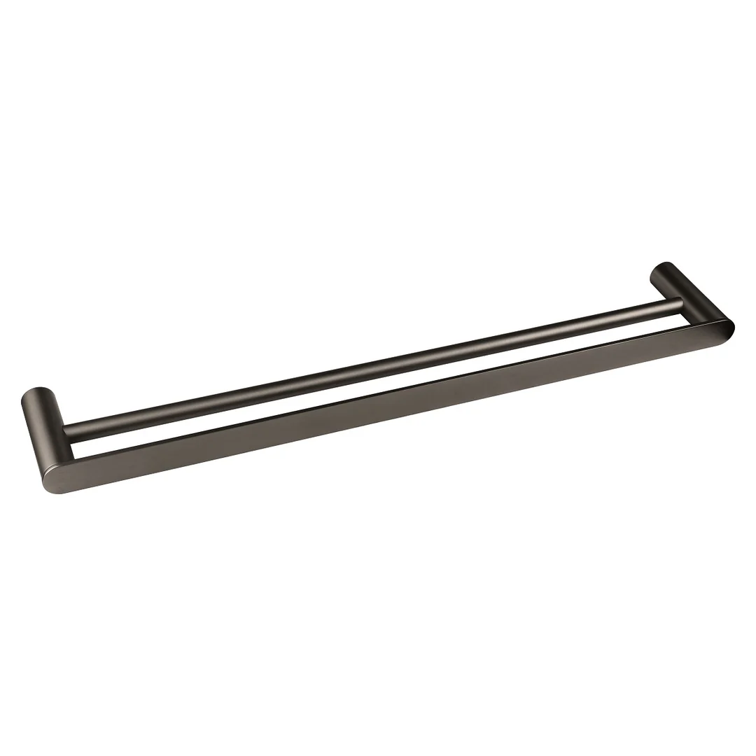 Otti Vetto Double Towel Rail 750Mm Gun Metal