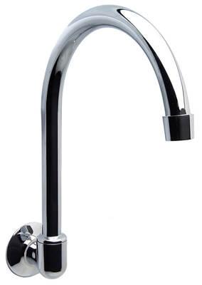 Outlet Wall Swivel 165mm Goose Neck Tube Chrome Sp12 - Image 3
