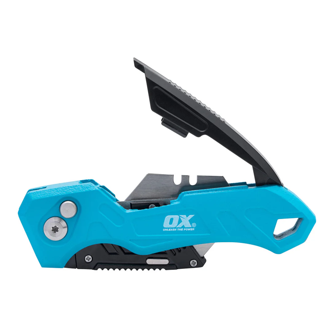 Ox Pro Heavy Duty Fixed Blade Folding Knife - Image 3