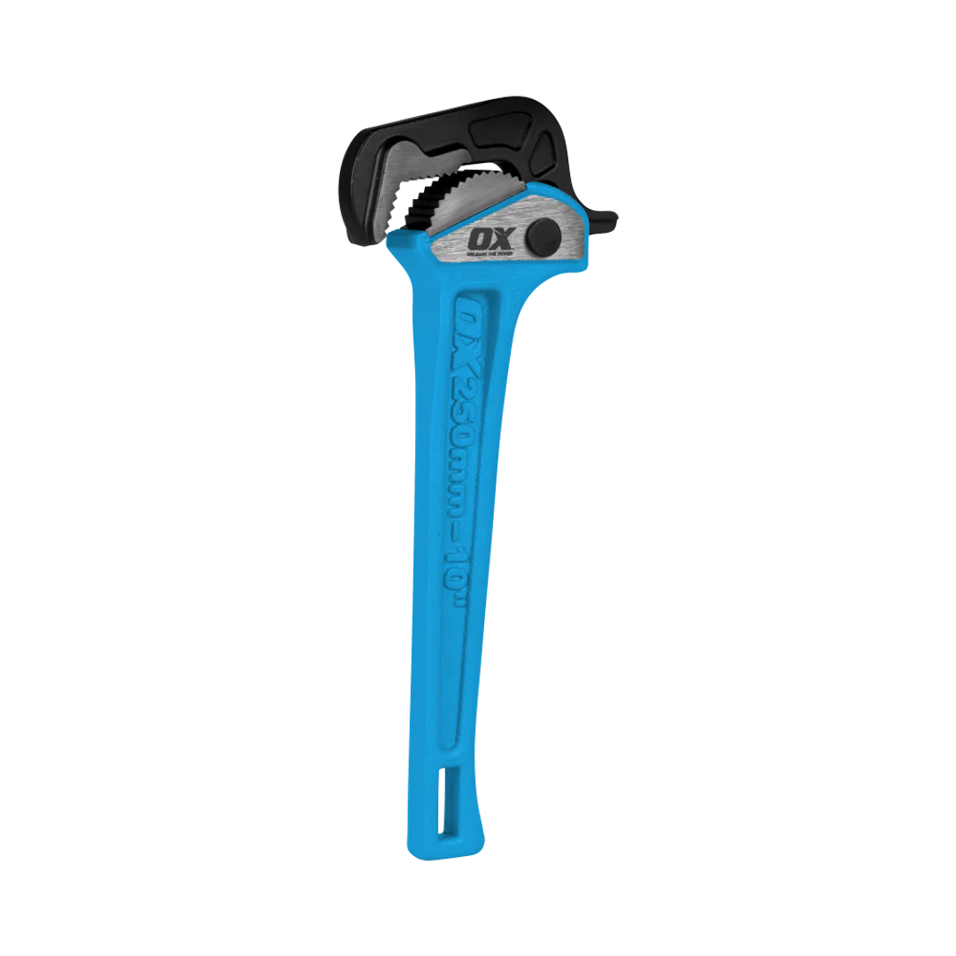 Ox Pro Heavy Duty Self Locking Wrench 10Inch 34mm Jaw - Image 2