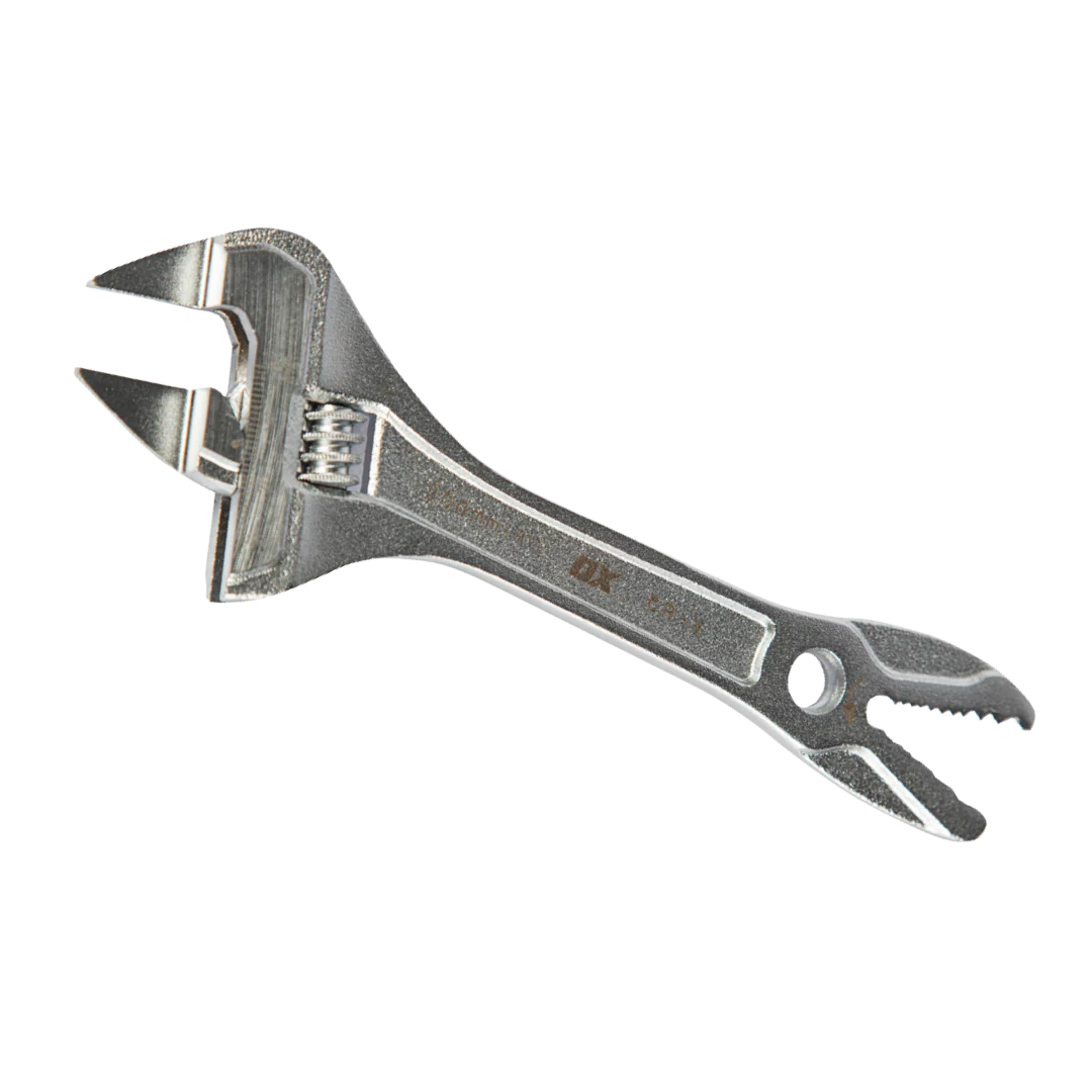 Ox Pro Slim-Jaw Adjustable Wrench 200mm/8 - Image 3