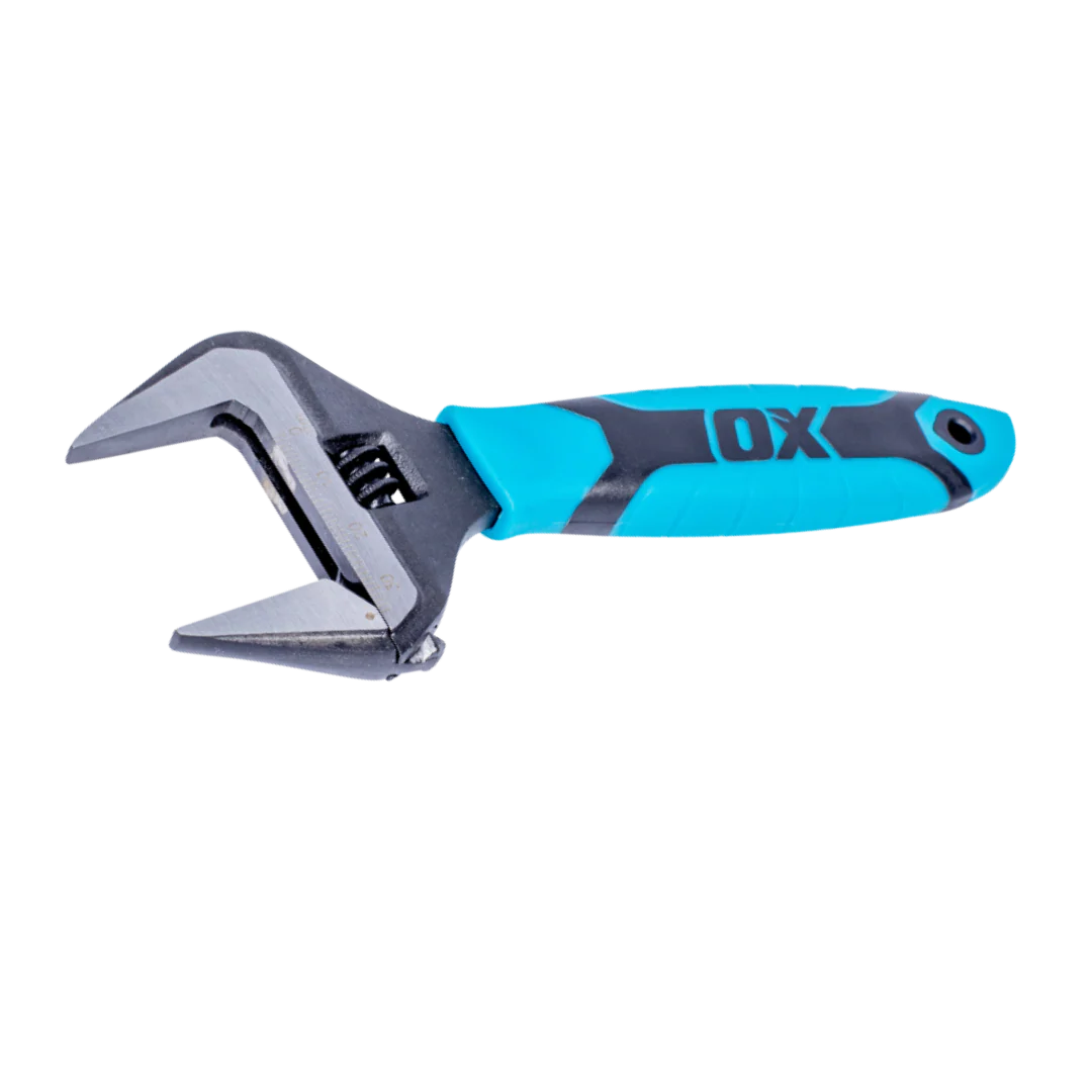 Ox Pro Ultra Wide Jaw Adjustable Wrench - 6' - Image 4