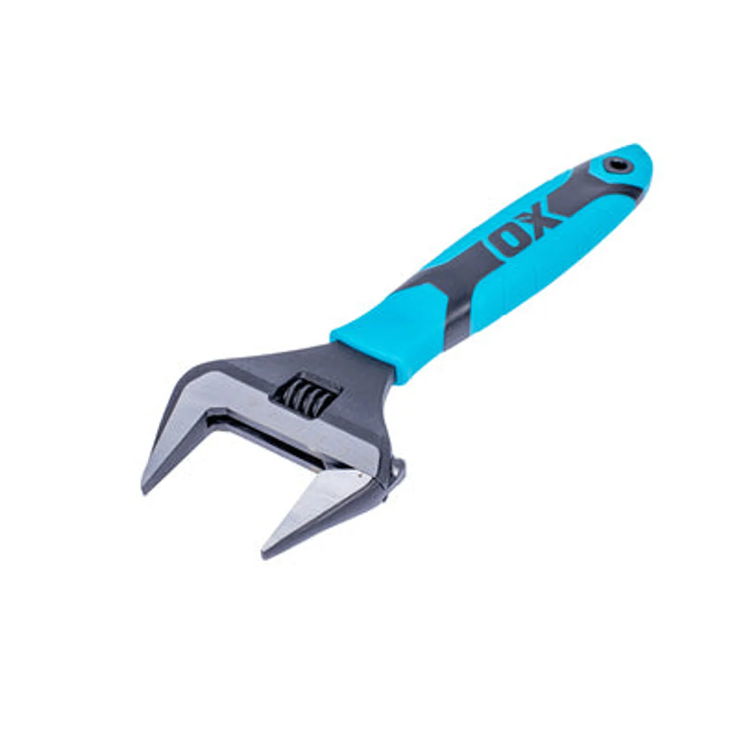Ox Pro Ultra Wide Jaw Adjustable Wrench - 6' - Image 5
