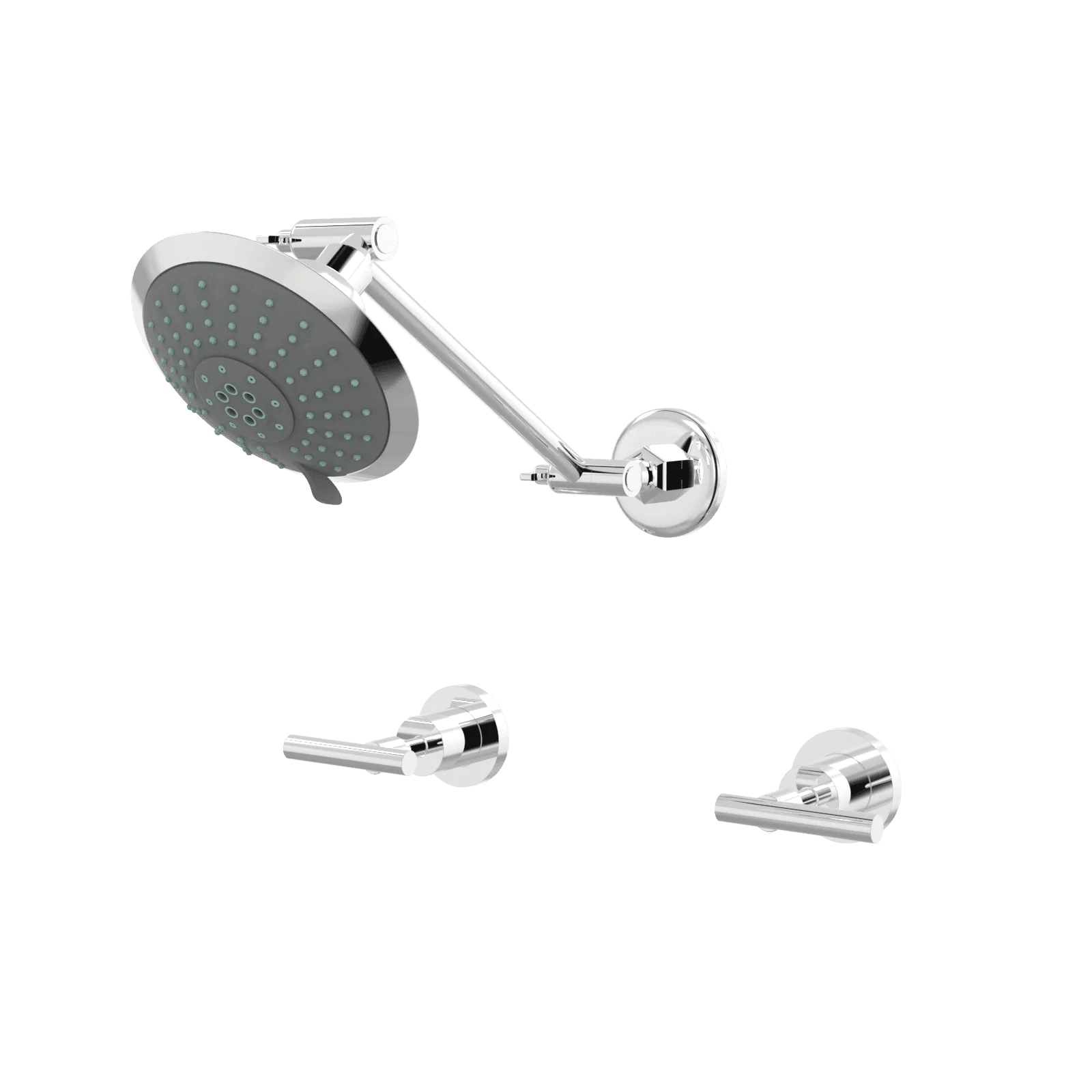 Par Portsea Lever Shower Set Chrome (B29.031.3.01)