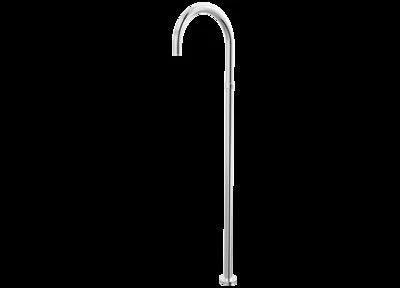 Par Taps Lugano Hob Bath Filler Fixed 230mm Chrome Luf02.30 (D22.052.1.01) - Image 3
