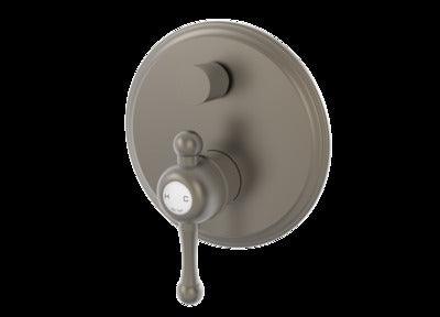 Par Tudor Divertor Mixer On Plate Gun Metal