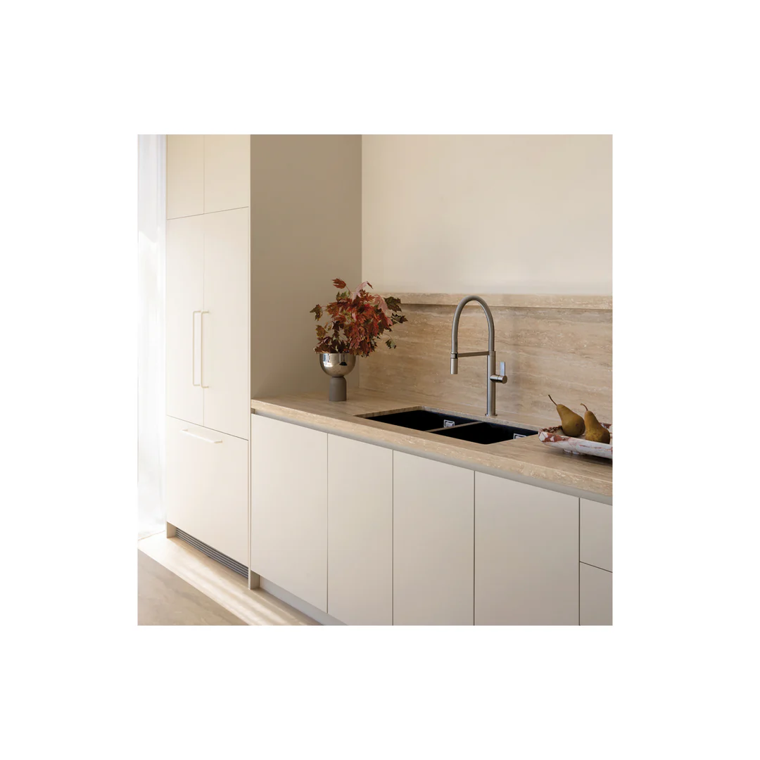 Phoenix 5000 Series Double Bowl Under/Over Sink Matte Black - Image 5