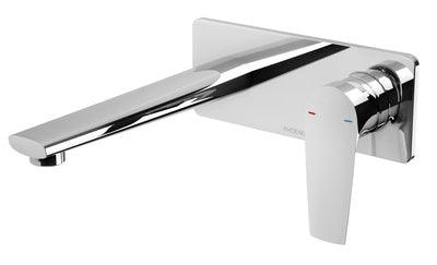 Phoenix Arlo Wall Basin / Bath Mixer Set 200mm Trim Kit Only Chrome 151-7812-00 - Image 3