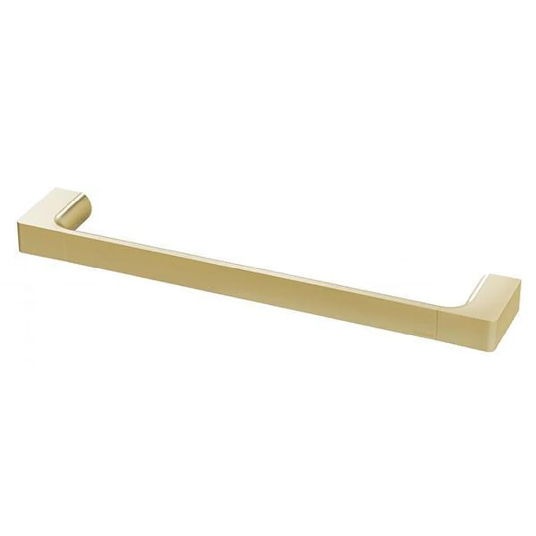 Phoenix Gloss Hand Towel Holder Rail Brushed Gold