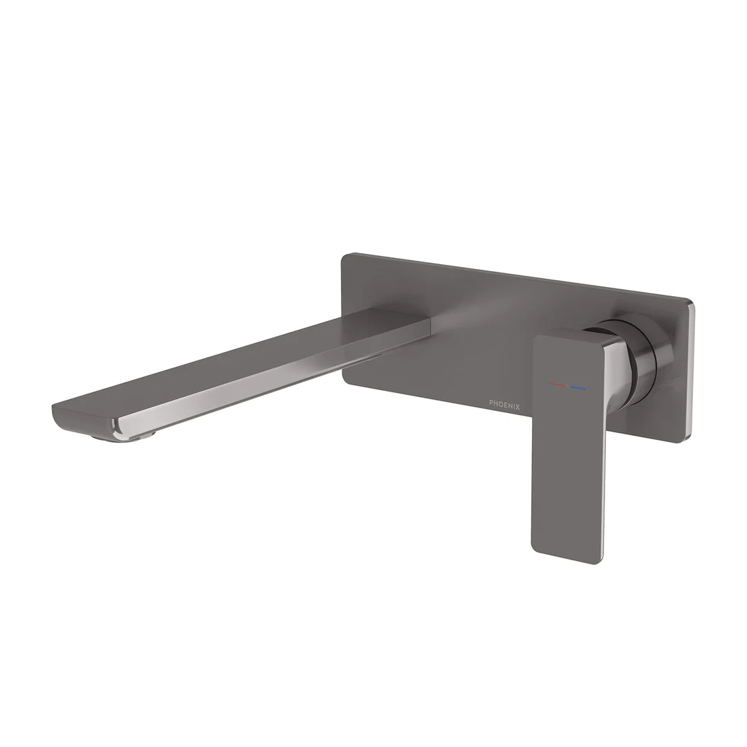 Phoenix Gloss Mkii Shower / Wall Mixer Brushed Carbon