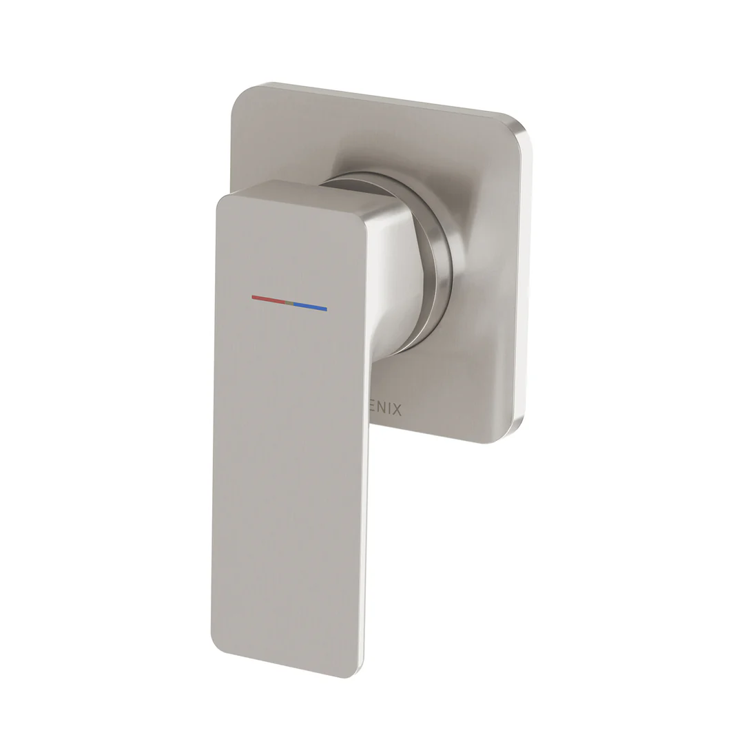 Phoenix Gloss Mkii Shower / Wall Mixer Brushed Nickel