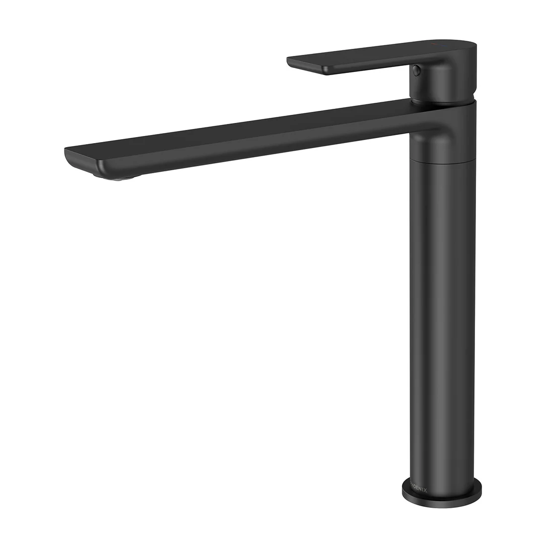 Phoenix Gloss Mkii Sink Mixer Matt Black