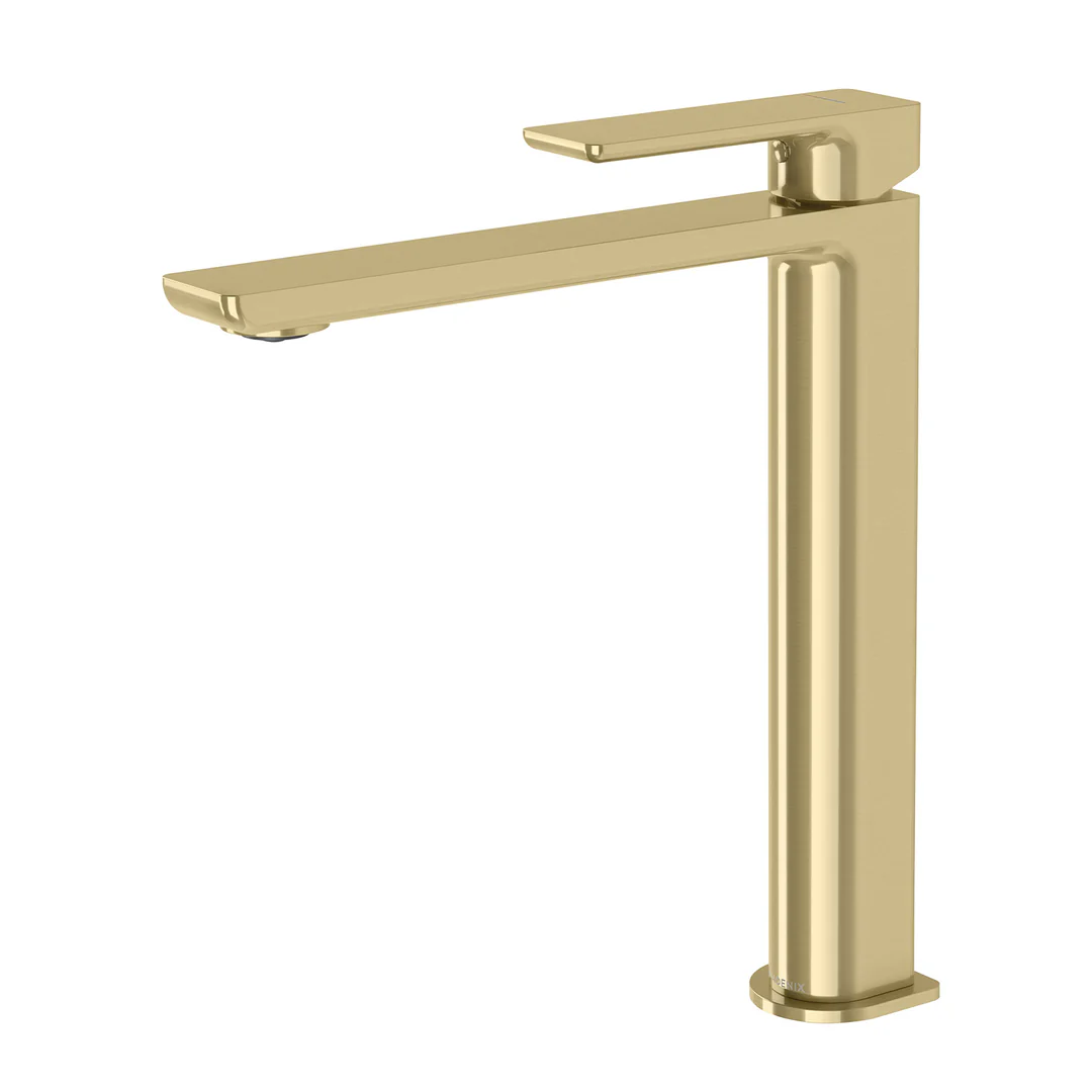 Phoenix Gloss Mkii Vessel Mixer Brushed Gold