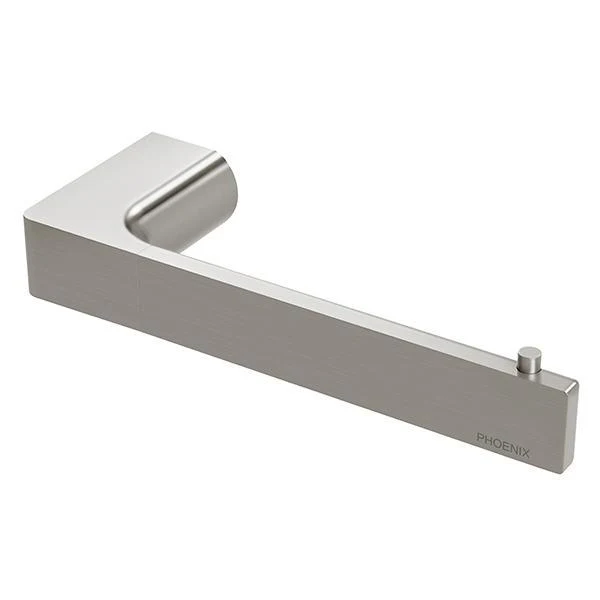 Phoenix Gloss Toilet Roll Holder Brushed Nickel Gs892-40 - Image 3