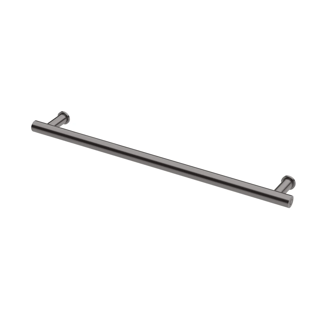 Phoenix Heated Towel Rail Round 800Mm Brushed Carbon - Image 3