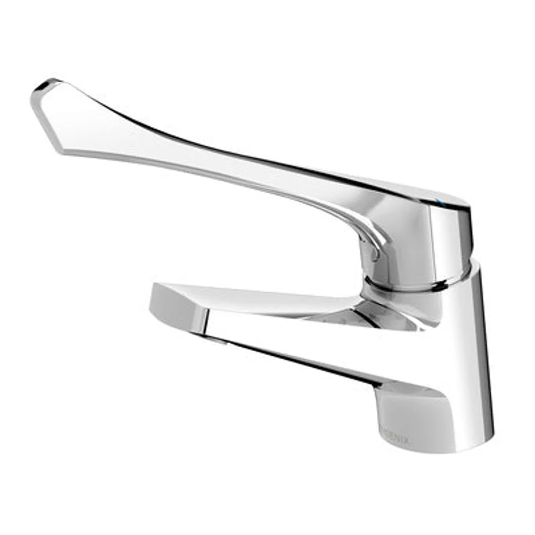 Phoenix Ivy Mkii Extended Handle Fixed Basin Mixer Chrome 155-7700-00 - Image 2