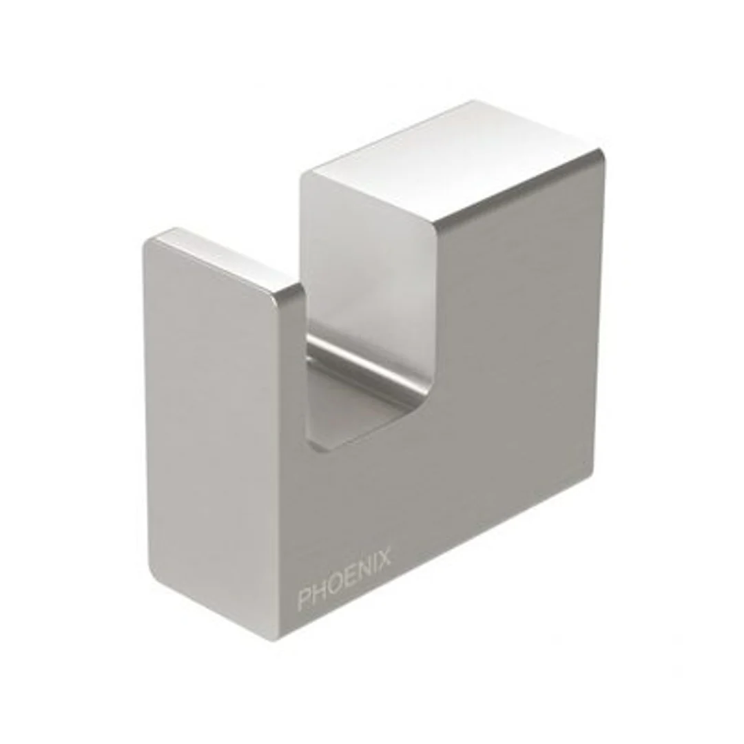 Phoenix Lexi Mkii Robe Hook Brushed Nickel 123-8400-40 - Image 2