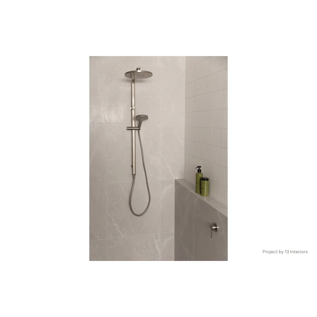 Phoenix Lexi Mkii Switchmix Shower / Wall Mixer Fit-Off Kit Brushed Nickel - Image 4
