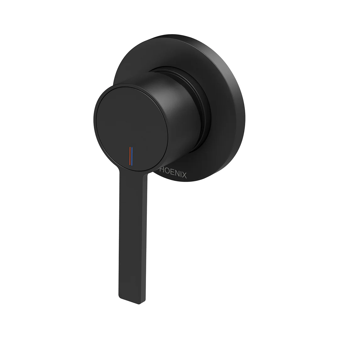 Phoenix Lexi Mkii Switchmix Shower / Wall Mixer Fit-Off Kit Matte Black