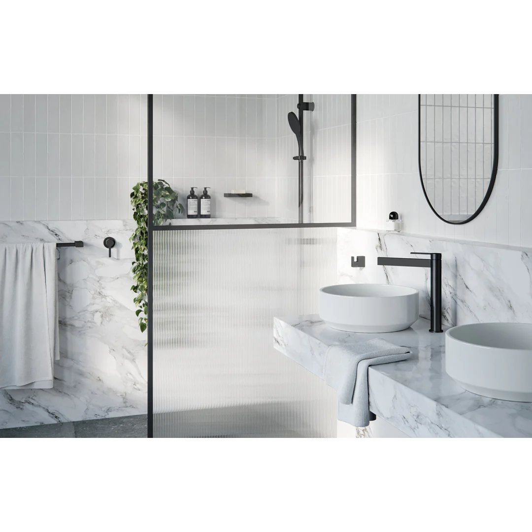 Phoenix Lexi Mkii Switchmix Shower / Wall Mixer Fit-Off Kit Matte Black - Image 3