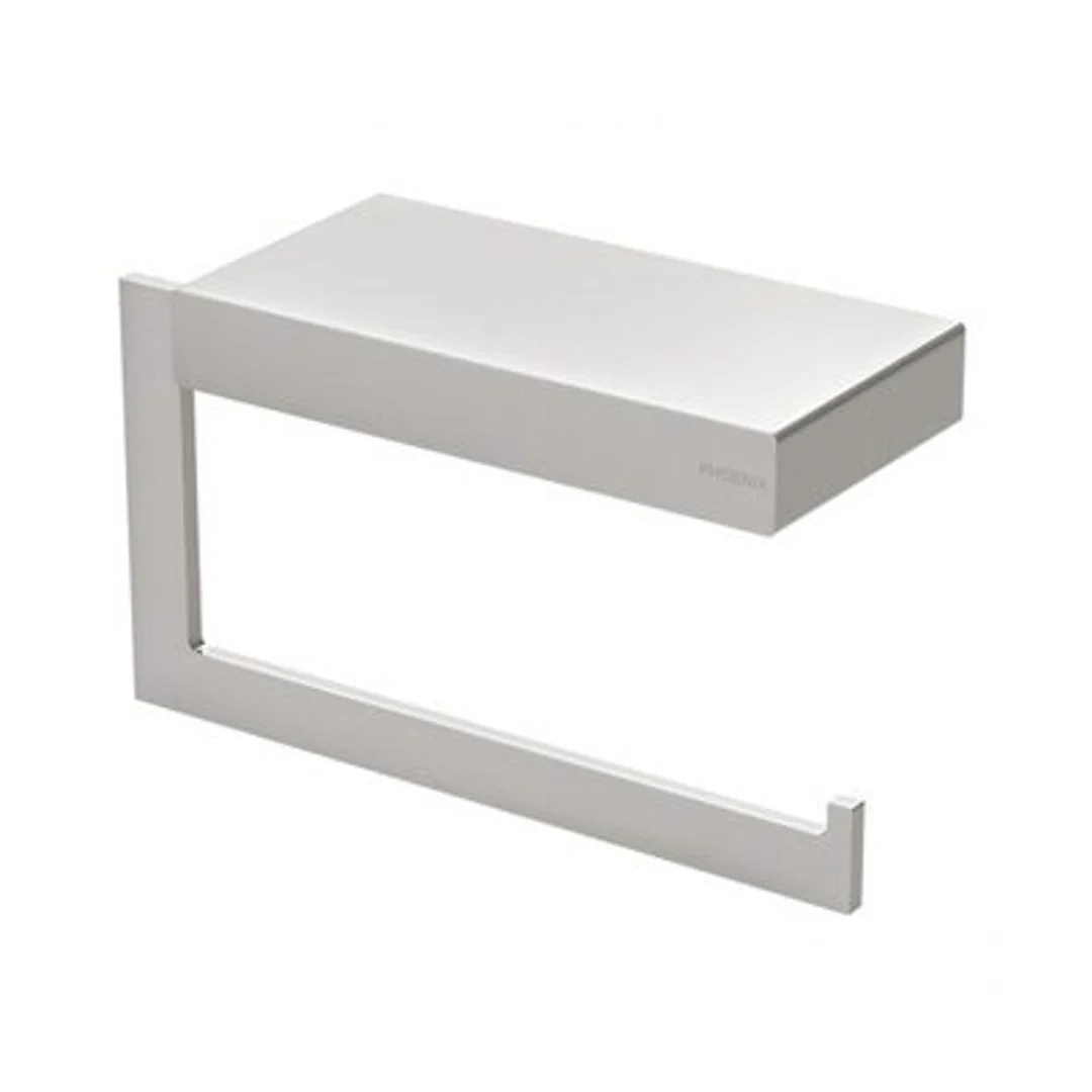 Phoenix Lexi Mkii Toilet Roll Holder Brushed Nickel 123-8200-40 - Image 2