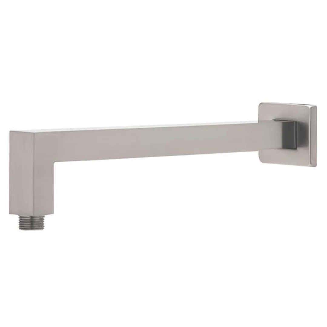Phoenix Lexi Shower Arm Only 400mm Square - Brushed Nickel - Image 2