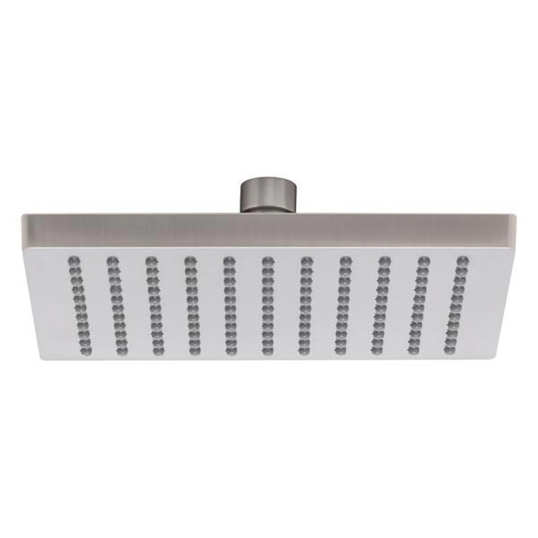 Phoenix Lexi Shower Rose Only 200mm Square Brushed Nickel - Image 2