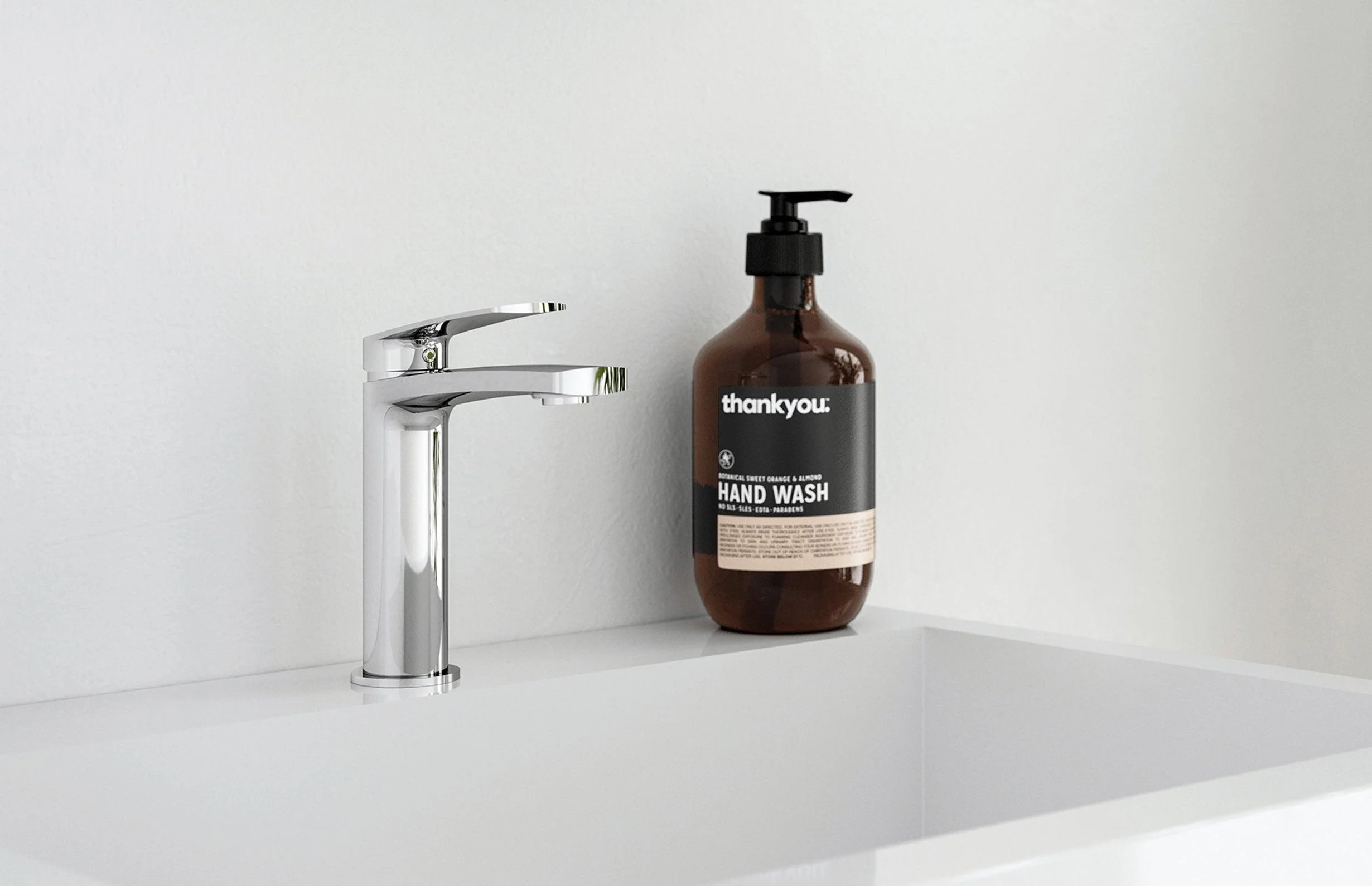 Phoenix Mekko Basin Mixer - Chrome - Image 9