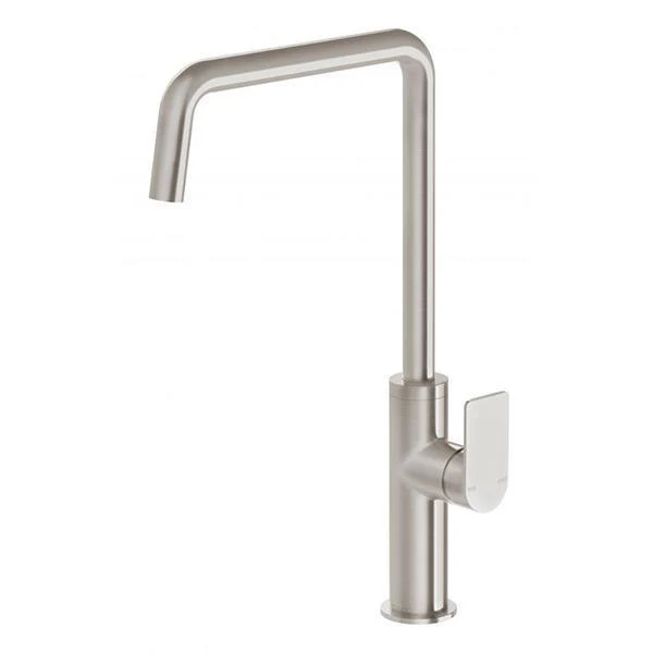 Phoenix Mekko Sink Mixer 190Mm Squareline - Brushed Nickel - Image 4