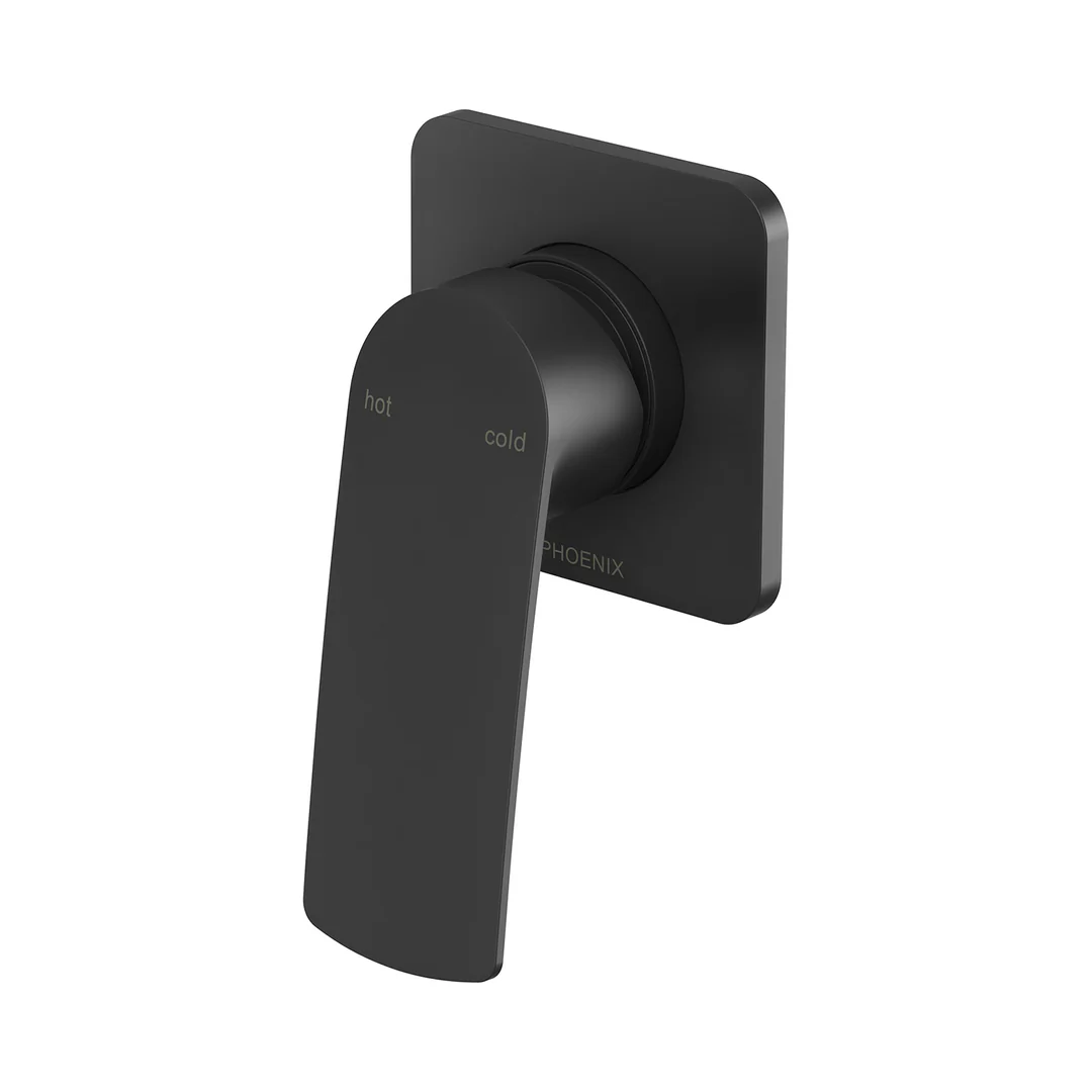 Phoenix Mekko Switchmix Shower/Wall Mixer Fit-Off Kit - Matte Black - Image 2
