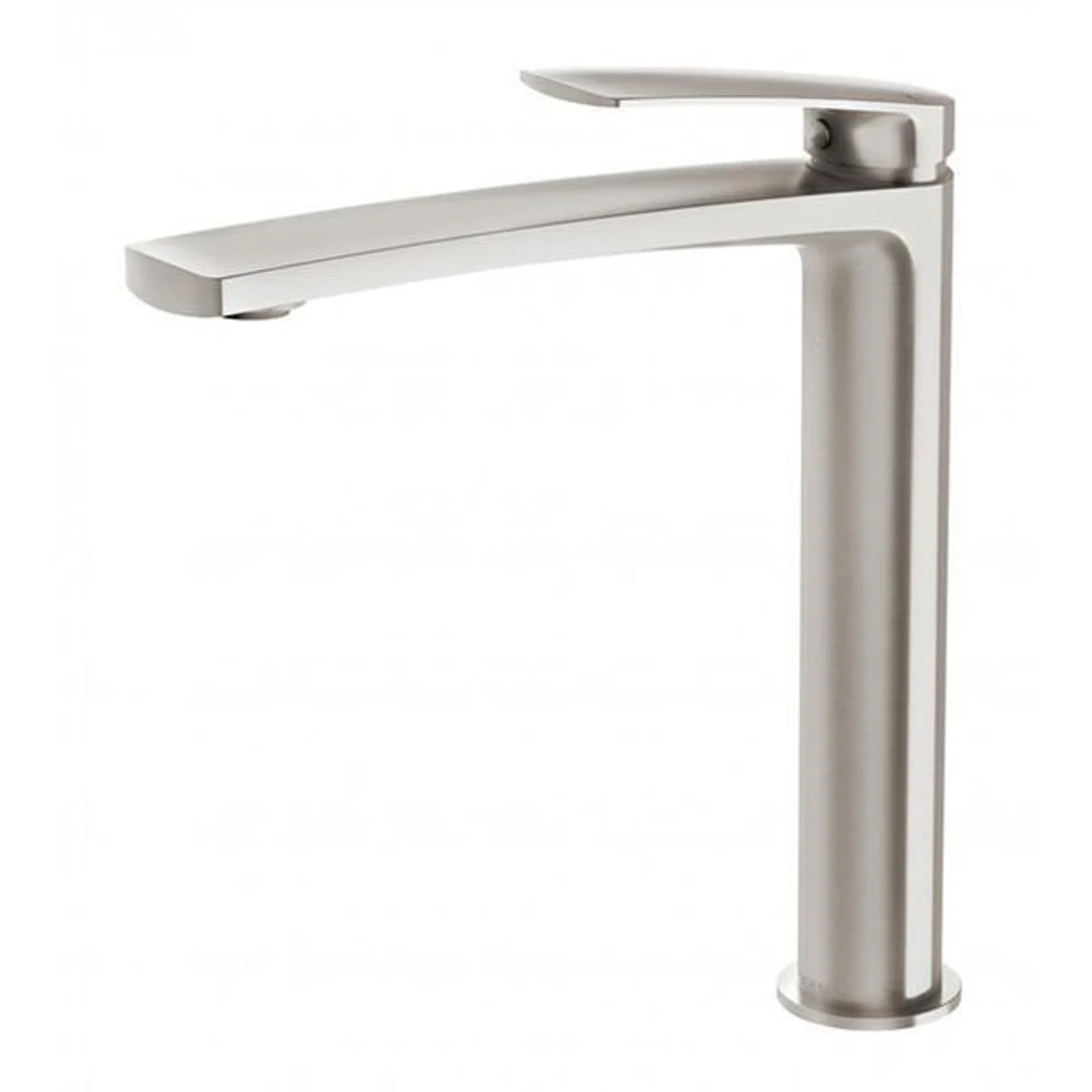 Phoenix Mekko Vessel Basin Mixer - Brushed Nickel - Image 2
