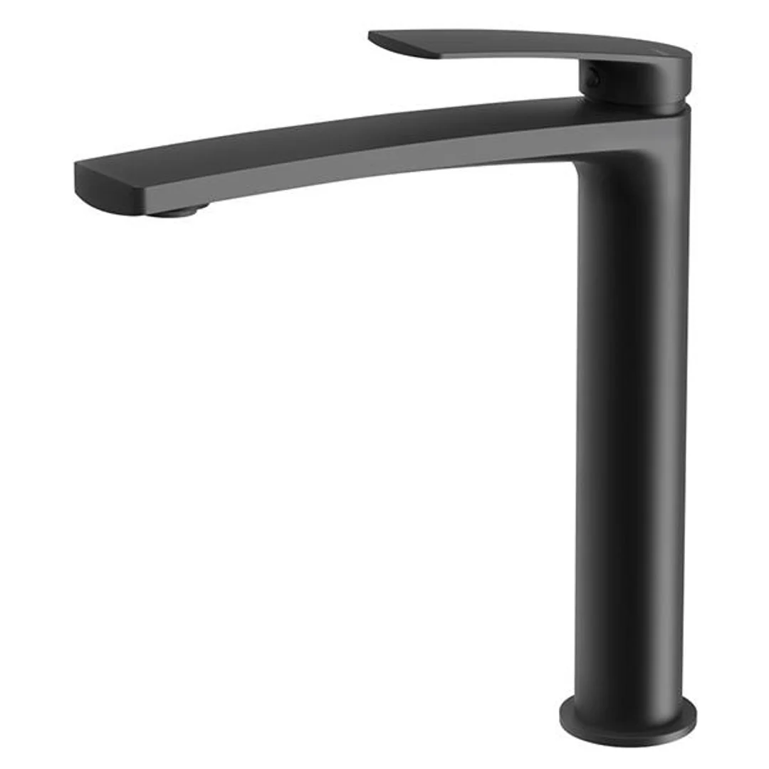 Phoenix Mekko Vessel Basin Mixer - Matte Black - Image 2